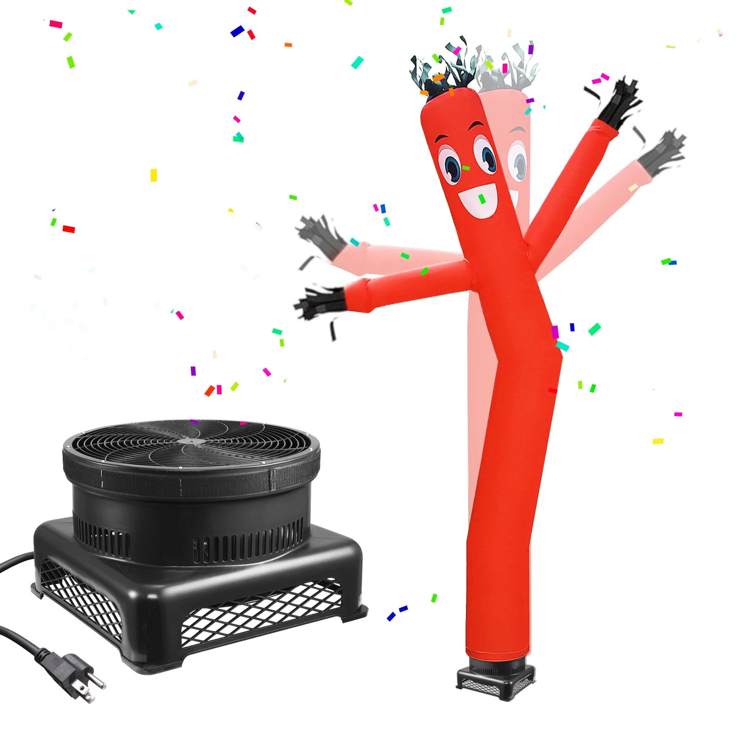 Inflatable Tube Man With Blower For Outdoor Promotions