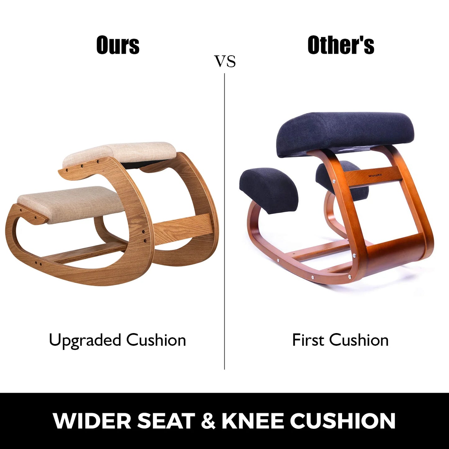 SucceBuy Ergonomic Kneeling Chair Stool for Home Office Posture
