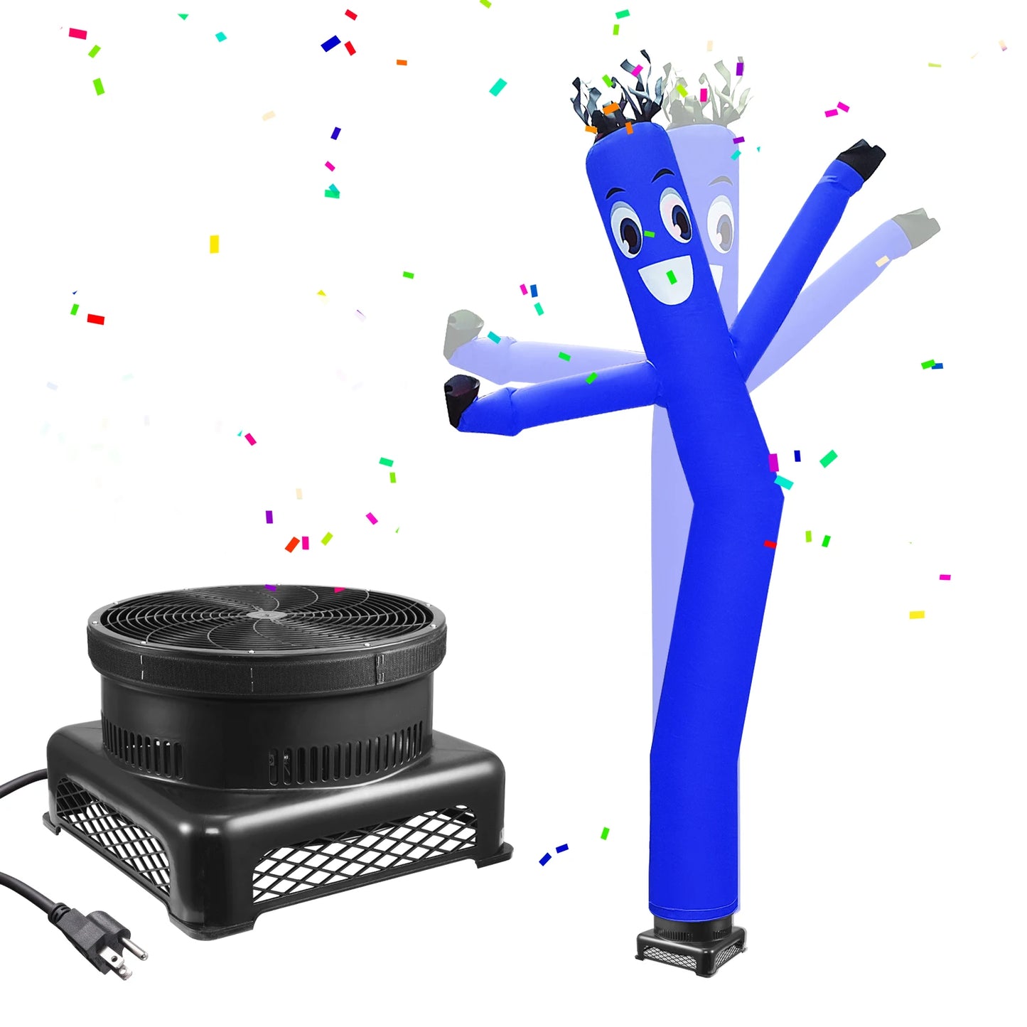 Inflatable Tube Man With Blower For Outdoor Promotions