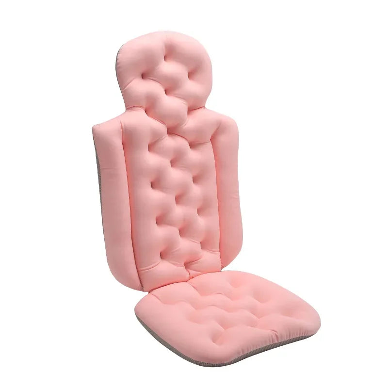 Full Body Bath Pillow Cushion For Neck Back Head Support