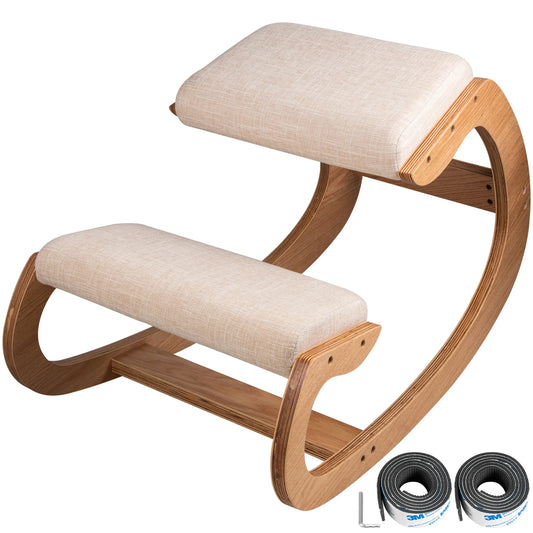 SucceBuy Ergonomic Kneeling Chair Stool for Home Office Posture