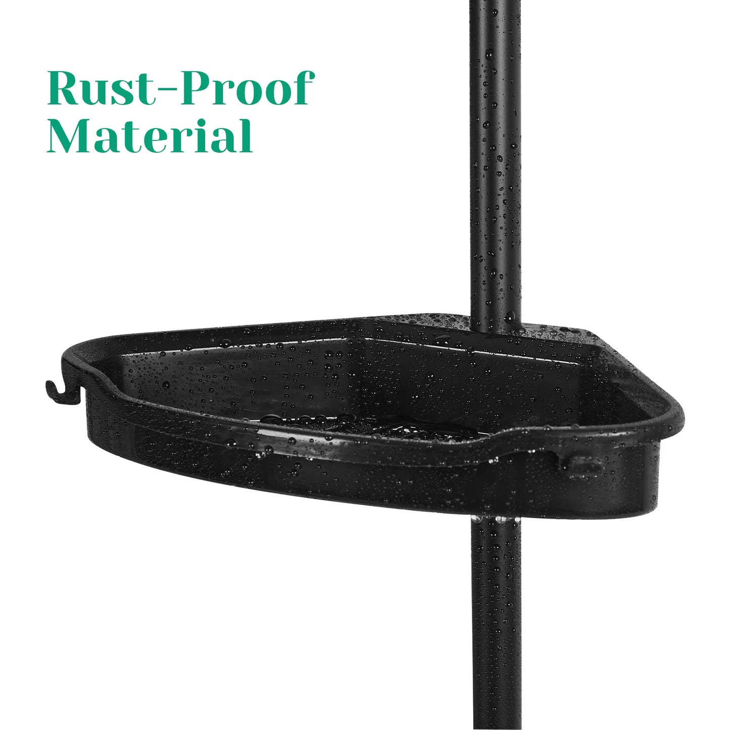 HobbyLane 4-Tier Telescopic Corner Shower Organizer Rack